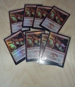 8x Bloodfire Expert FOIL Khans of Tarkir Mtg NM Common