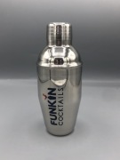 Shaker barmański stalowy Funkin Cocktails elegancki i trwały