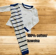 Bawełniane piżamki Kuniboo dla chłopca spodnie koszulka 110-116 na zimę