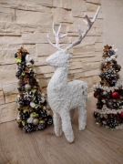 Renifer dekoracja świąteczna na boże narodzenie 