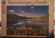Puzzle używane 3000 elementów. Komplet. 