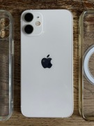 iPhone 12 mini 128GB White / bardzo dobry stan / Face ID / etui
