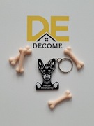 Personalizowany brelok z psem, Pinczer miniaturowy