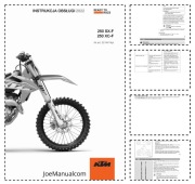 KTM 250 SX F 250 XC F Instrukcja obsługi konserwacji PL