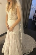 Sprzedam suknię ślubną fason Syrenka długi tren