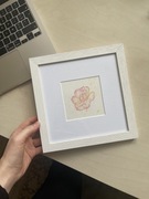 Oryginalna akwarela w ramie