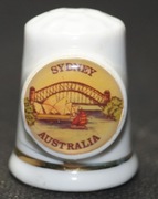 Naparstek Kolekcjonerski porcelanowy Australia - Sydney