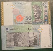 Malezja 50 ringgit UNC