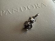Pandora charms zawieszka z ruchomym misiem