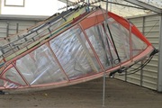 4.9 m2 neil pryde używany żagiel windsurfingowy kompletny pędnik 