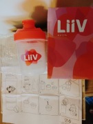 Shaker bidon na koktajle Avon Liiv nowy