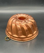 Miedziana foremka do pieczenia babka Eskiltuna vintage