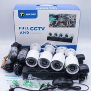 ZESTAW 4 KAMER 2MPX (FULLHD) REJESTRATOR - CCTV Jortan AHD
