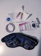 Nivea zestaw krem spinki gumki maska na oczy