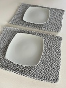 Komplet dwóch podkładek stołowych, 38x28cm