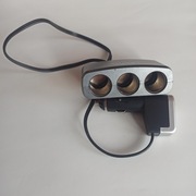 ładowarka samochodowa  z rozdzielaczem  3 gniazda