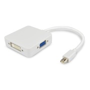 Adapter mini DP DisplayPort na DP / DVI / HDMI