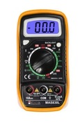 MULTIMETR PRO MAS830L Miernik elektroniczny elektryczny Kolor Żółty Tester 