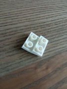 LEGO 32803 daszek odwrócony 2x2 biały 