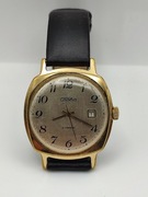 Zegarek męski Sława pozłacany.