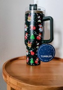Kubek termiczny duży 1100 ml ze słomką Tumbler nowy!