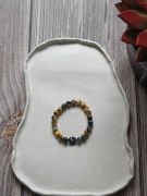 Bransoletka z tygrysiego oka z przekładką Drzewo Życia – ochrona, moc 