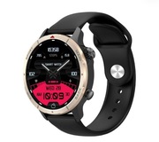 Smartwatch Tracer GP-Navi BK, wodoodporny, czarny