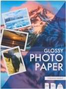 PAPIER FOTOGRAFICZNY GLOSSY do druk. A4 210g błyszczący - 50 arkuszy