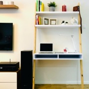 Biurko drabinkowe regał półki 100 cm x 50 cm