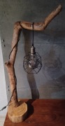 Lampa stojąca dekoracyjna rustykalna/boho/loft