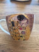 Zestaw Kawowy "Pocałunek" G. Klimt | Fusaichi Pegasus | 24K Złoto