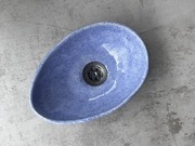 Owalna umywalka rękodzieło