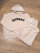Wygodny komplet dresowy damski QUEENS z bawełny