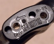 Prawa stopka obudowy, DHY, DZ-R 00277103 R-01, led UD TV 55U6210 55"