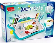 Podświetlana Tablica do Rysowania LUMI BOARD flamastry