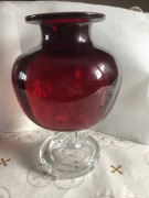 Wazon szklany Huty Tarnowiec