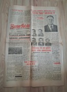 Gazeta Kurier Polski 9 Września 1980r. S. Kania I sekretarzem KC