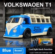 Volkswagen Bus T1 1:32 model metalowy z dźwiękiem i światłem zabawka