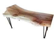 Stolik kawowy 100 x 40 cm, orzech włoski.