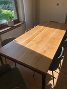 Stół dębowy - Loftowy