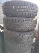 Koła 14 peugeot 206 i inne Opony Lato jak Nowe BDB Stan Felga bez korozji