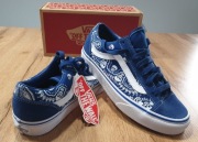 Vans Bandana Style 36 True blue/white buty tenisówki rozmiar 36,5 NOWE