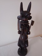 ORYGINALNA Afrykańska Rzeźba Z Hebanu (Gabon)
