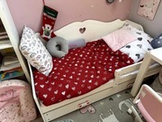 Łóżko dziecięce pojedyncze Julia 80X160 z szufladą, białe