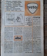 Tygodnik każdego konsumenta  - VETO  - 23/1987r 