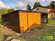 Garaż 7x5 PROFIL ZAMKNIĘTY