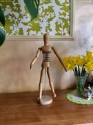 Manekin, profesjonalny model drewniany do rysowania wys. 43cm. Figurka.
