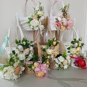 Koszyk Wielkanocny z Dekoracją 