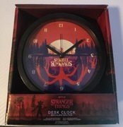 Stranger things zegar budzik zegarek okrągły 12 cm