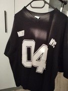 Bershka Bluza z krótkim rękawem Czarna 04 rozmiar XS